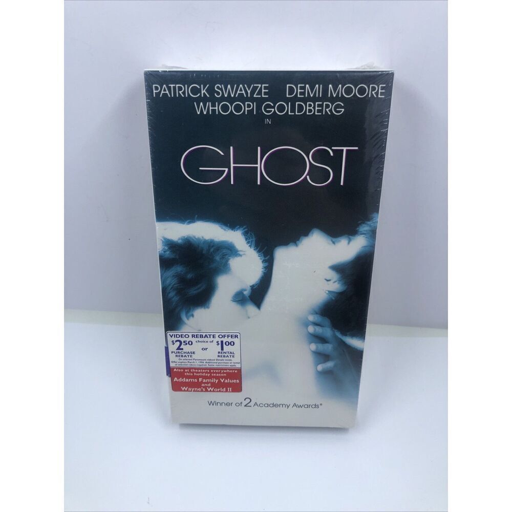 *Ghost VHS Patrick Swayze, Demi Moore, McDonalds Version.  New Sealed 1990